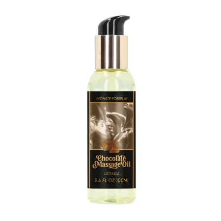 LoversPremium Massage Oil Chocolate Scent 100ml - Aromatic Relaxation