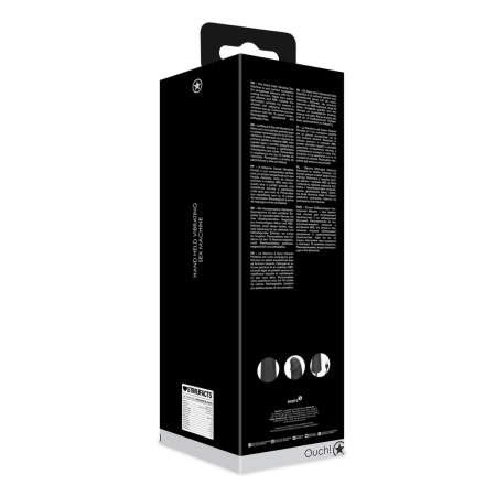 Shots Rechargeable Intimate Vibrating Device Black 10 Modes Portable