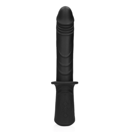 Shots Rechargeable Intimate Vibrating Device Black 10 Modes Portable