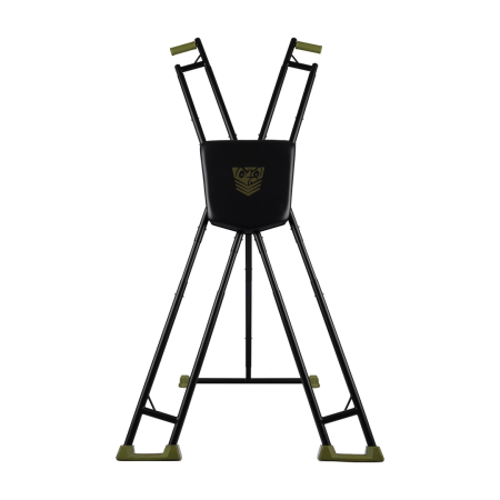 XR Brands Tactical Cross Adjustable Steel Restraint System Black/Green