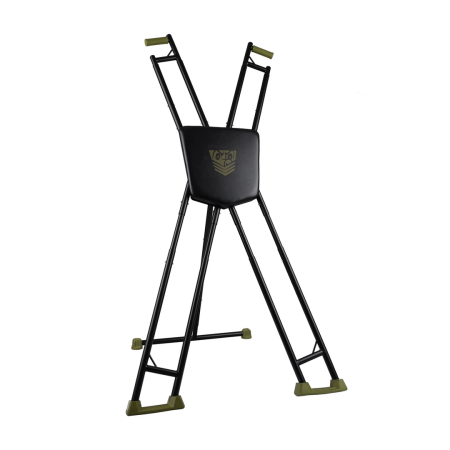 XR Brands Tactical Cross Adjustable Steel Restraint System Black/Green