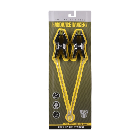 Hardwire Hangers Black/Green Advanced Silicone Grip System