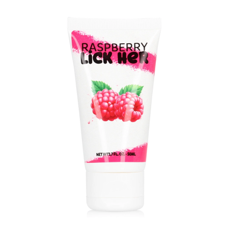Lick Her Raspberry Flavored Gel 50ml - Culinary Delight for Sensual Moments