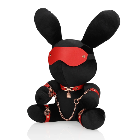 Rimba Velvet Rabbit Accessory Large Black - Soft Plush Collectible