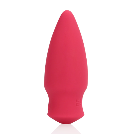 Loveline Cone Shaped Compact Vibrating Device Blushing Red