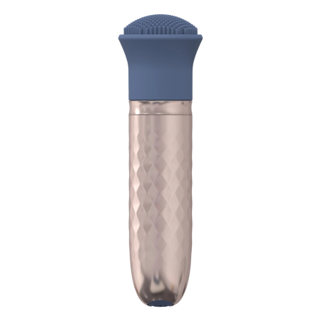 Loveline The Thrill 10-Speed Interchangeable Blue Vibrator, Quiet Design