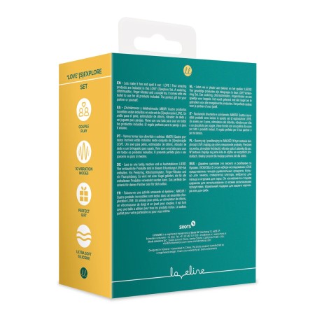 Loving Joy (S)explore Set Green Crystal - Multi-Function Intimate Kit