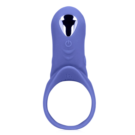 Loveline Tamiya Blue Intimate Vibrating Ring with Dual Stimulation System