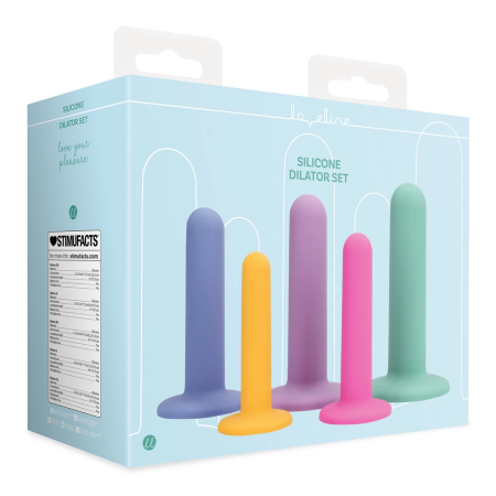 INYA Silicone Dilator Set Multicolor - Progressive Medical-Grade Training Kit