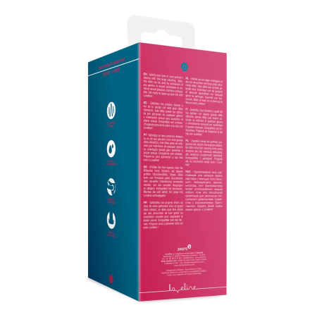 Loveline Large Vibrating Intimate Device Raspberry Red Harness-Compatible