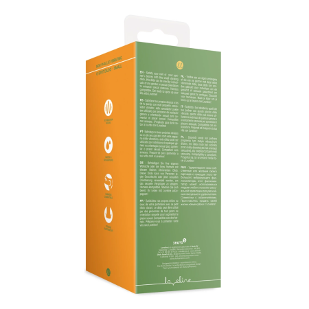 Loveline Forest Green Compact Vibrating Intimate Device - Harness Ready