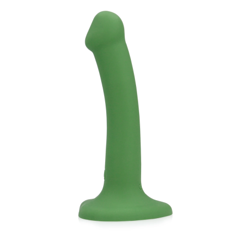 Loveline Forest Green Compact Vibrating Intimate Device - Harness Ready