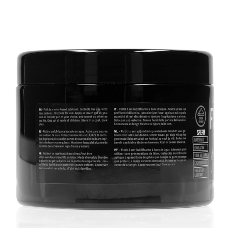 Fist It Water-Based Lubricant 500 ml - Creamy Texture, Large Capacity