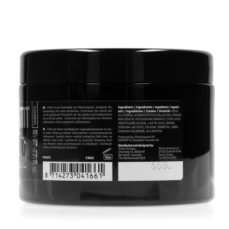 Fist It Water-Based Lubricant 500 ml - Creamy Texture, Large Capacity