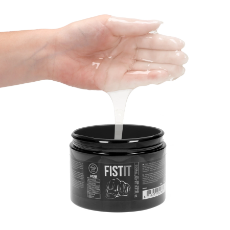 Fist It Water-Based Lubricant 500 ml - Creamy Texture, Large Capacity