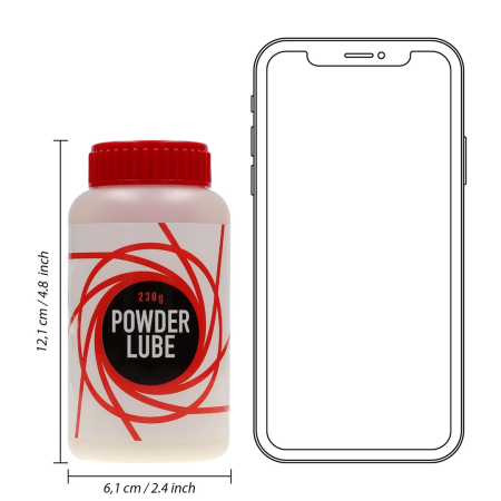 S8 Powdered Lubricant 230g - Customizable Water-Based Formula