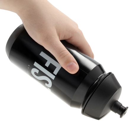 POWDER LUBE Black Travel Bottle 500 ml - Reusable Mixing Bottle