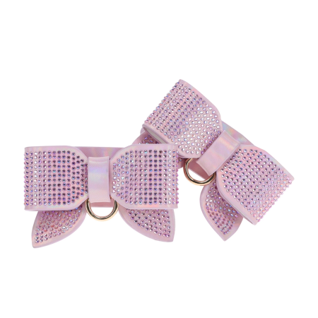 Ouch! Paris Collection Leg Cuffs Pink - Adjustable Bonded Leather