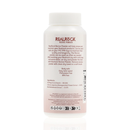 RealRock Revive Powder 60g - Maintenance Formula for TPE/TPR Surfaces