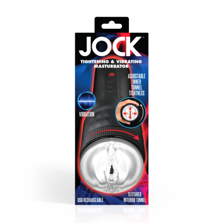 IntimateTech Black Vibrating Tightening Massager 7 Modes USB IPX5