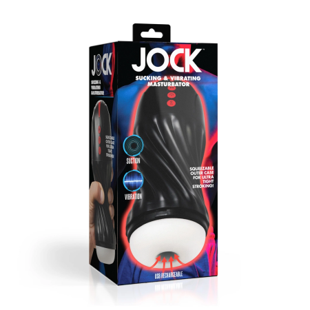 XR Brands Sucking & Vibrating Intimate Machine Black USB Rechargeable