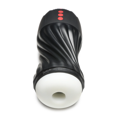 XR Brands Sucking & Vibrating Intimate Machine Black USB Rechargeable