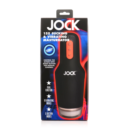 XR Brands Sucking & Vibrating Intimate Device 15X Black Rechargeable