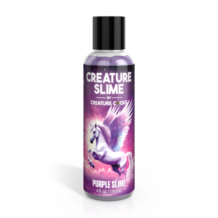 Creature Slime Purple Water-Based Lubricant 118ml Unscented Formula