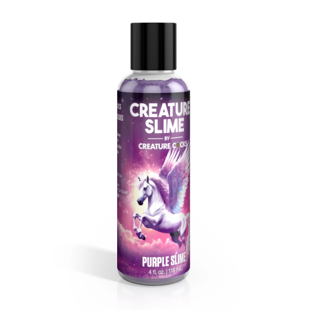 Creature Slime Purple Water-Based Lubricant 118ml Unscented Formula