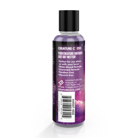 Creature Slime Purple Water-Based Lubricant 118ml Unscented Formula