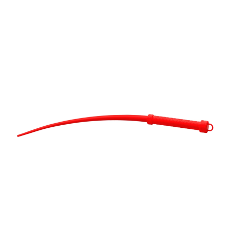 XR Brands Viper Tail Silicone Whip Red 24in Flexible Lightweight