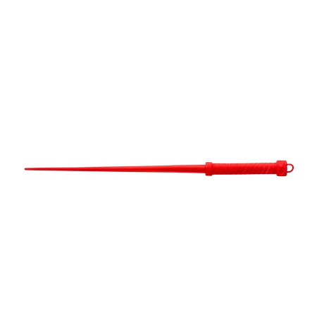 XR Brands Viper Tail Silicone Whip Red 24in Flexible Lightweight