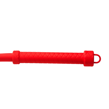 XR Brands Viper Tail Silicone Whip Red 24in Flexible Lightweight