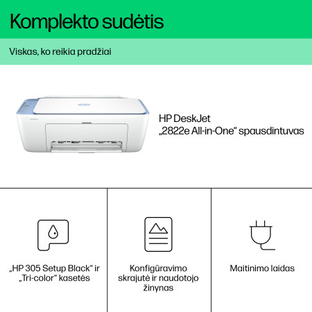 HP DeskJet 3750 Belaidis Visiškai Integruotas Spausdintuvas