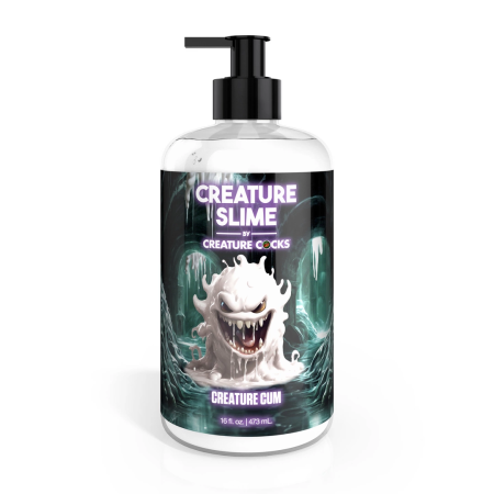 Creature Slime Unscented Water-Based Lubricant 473ml - Extra Thick Formula