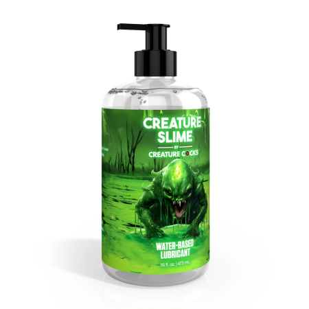 Creature Slime Water-Based Lubricant 473ml - Odorless, Glycerin-Free Formula