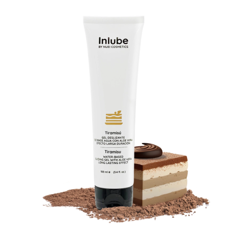 Nuei INLUBE Water-Based Gel Tiramisu Aroma 100ml Vegan Formula