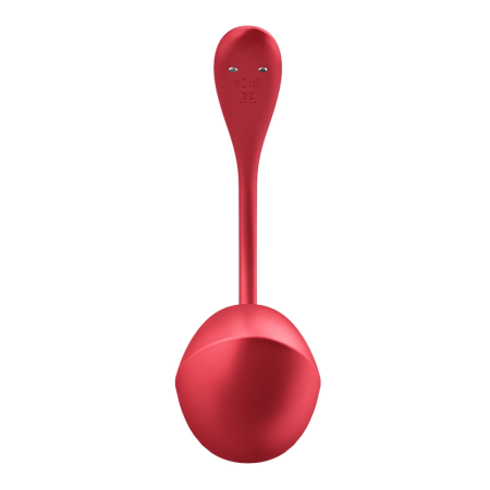 Satisfyer Shiny Petal Connect App Red - Wearable Vibrating System, IPX7