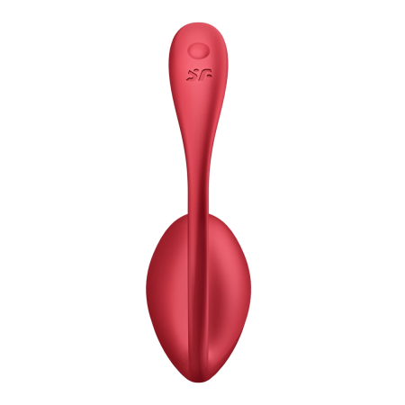 Satisfyer Shiny Petal Connect App Red - Wearable Vibrating System, IPX7
