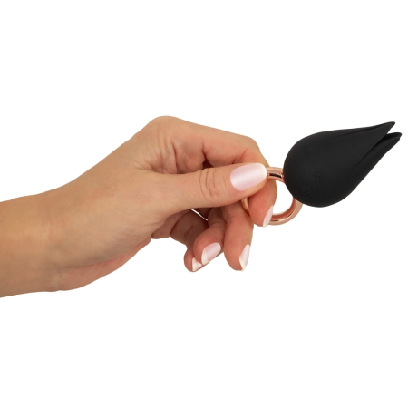 Belou ADV24 Finger Vibe - Compact Dual-Action Stimulation Ring, Purple