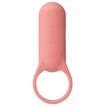 iroha SVR+ Coral Pink Silicone Multi-Functional Vibrating Ring