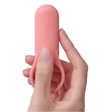 iroha SVR+ Coral Pink Silicone Multi-Functional Vibrating Ring