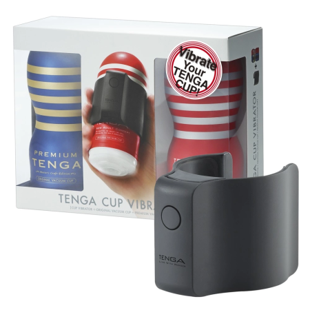 Tenga Cup Vibrator Limited Set - Multi-Mode Vibration System & 2 Cups