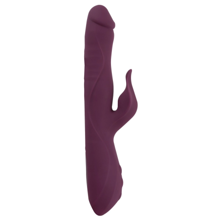 Javida 3F Vibrator Thrusting Rechargeable Silicone Dual Action 25cm