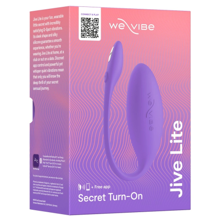 We-Vibe Jive Lite Intimate Wearable Device Purple Bluetooth App Control