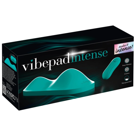 Vibepad Intense Compact Dual Motor Silicone Stimulation Cushion Black