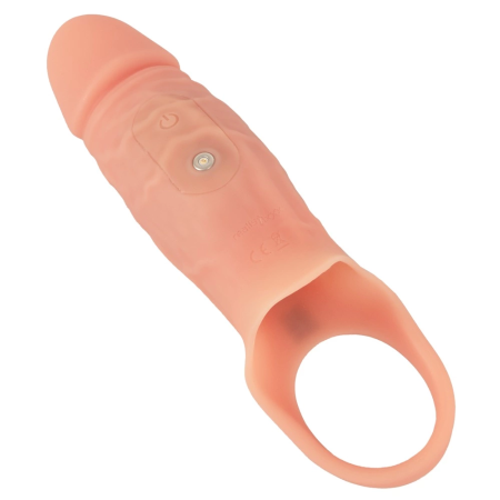Realistixxx RealSleeve Close Silicone Extension with Vibration, 18cm
