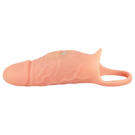 Realistixxx RealSleeve Close Silicone Extension with Vibration, 18cm