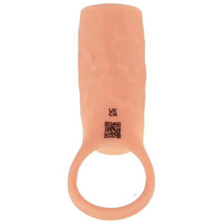 Realistixxx Real Sleeve Open Silicone Vibrating Extension 14cm