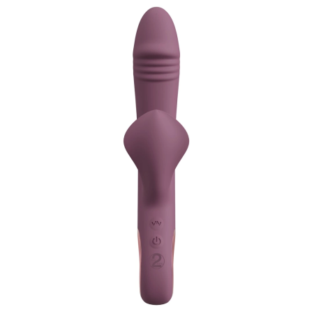 You2Toys Slim Triple Plum 3-in-1 Intimate System, Waterproof, Purple